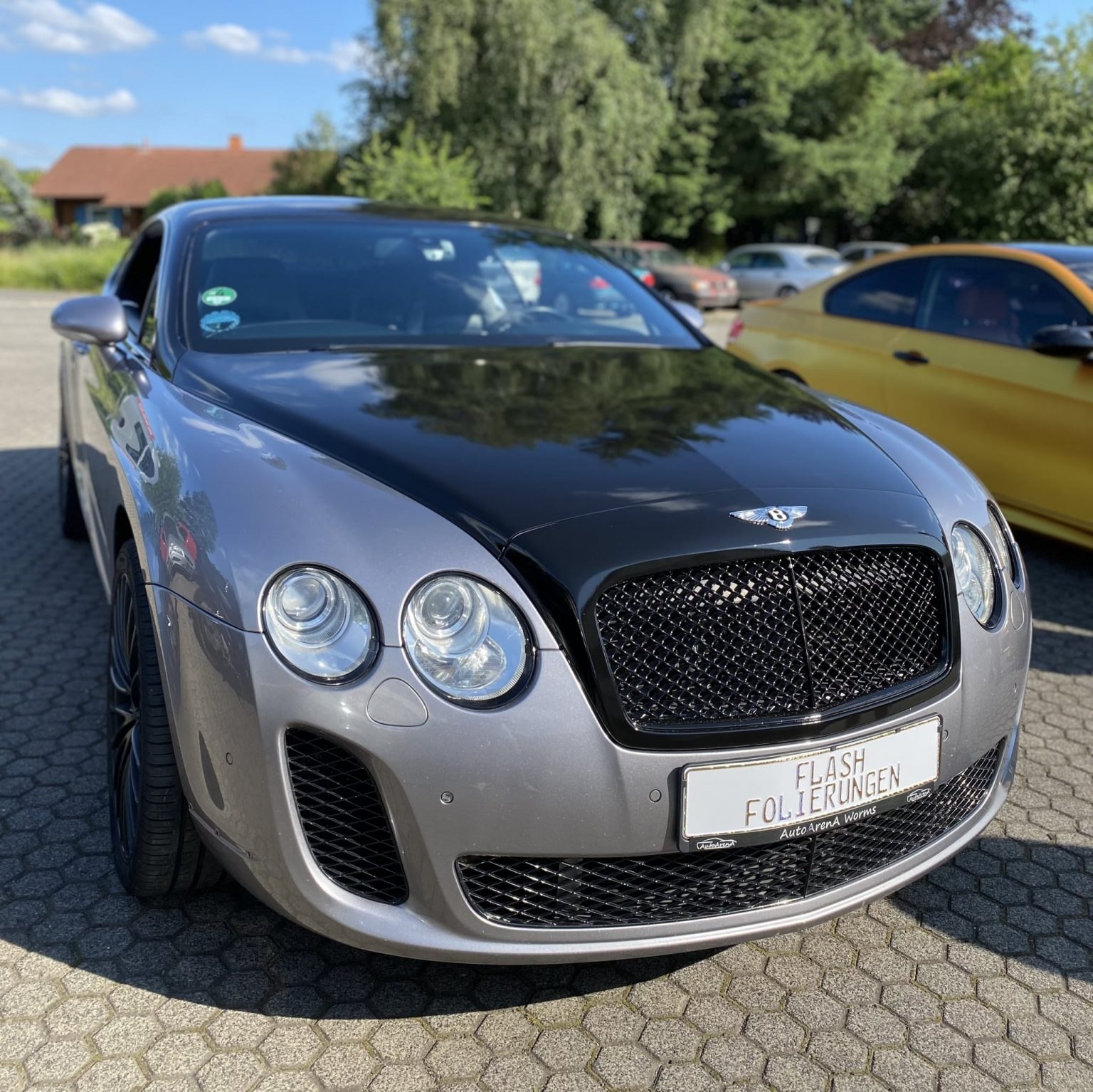 Bentley Continental GT nach Teilfolierung